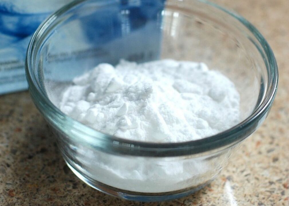 Bicarbonato de sodio para a ampliación do pene