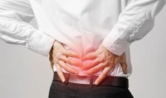 Osteocondrose da columna vertebral nun home